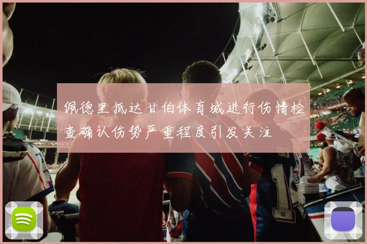 佩德里抵达甘伯体育城进行伤情检查确认伤势严重程度引发关注